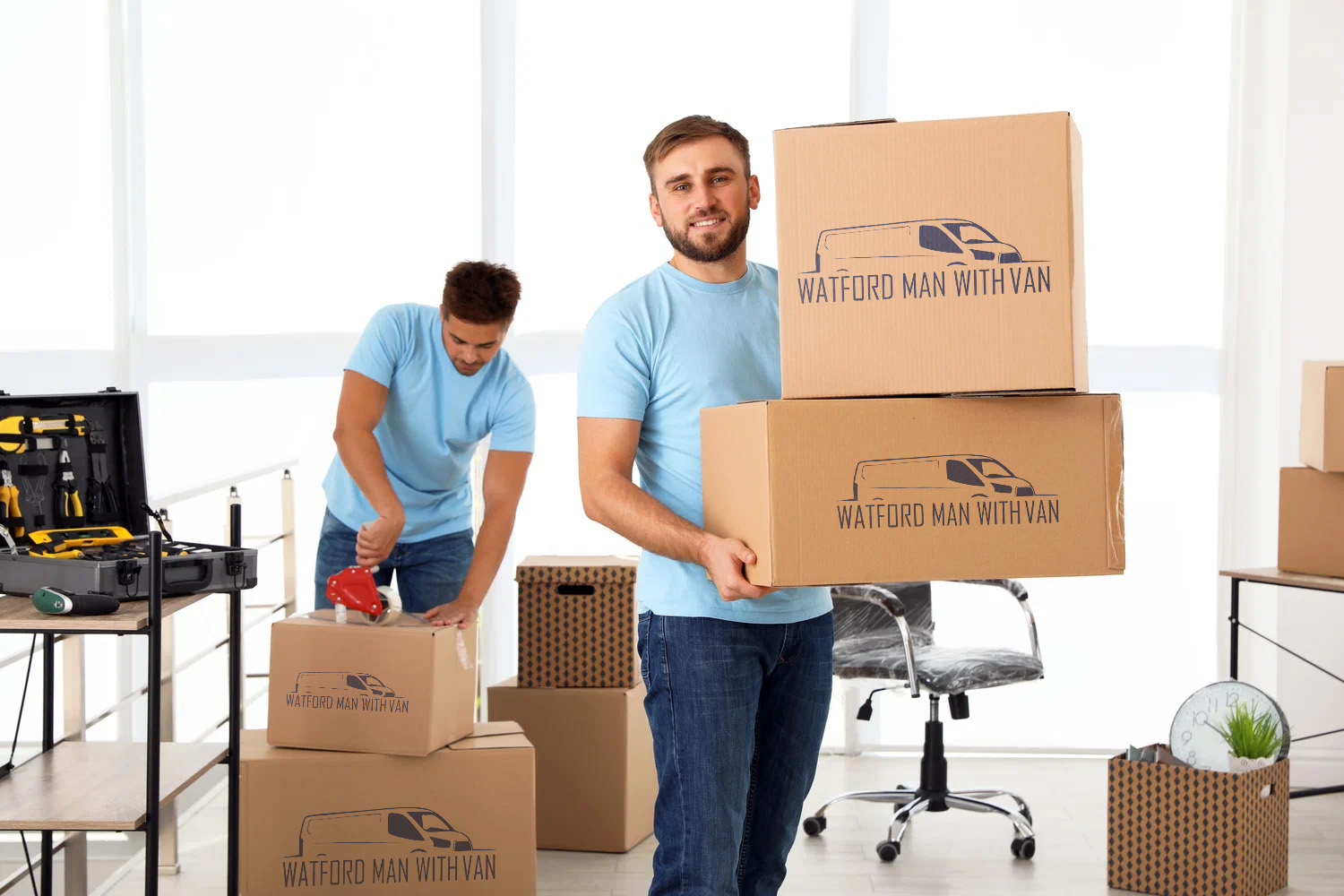 Man with van services in Watford
